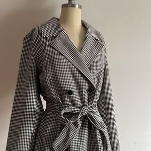 Houndstooth Coat